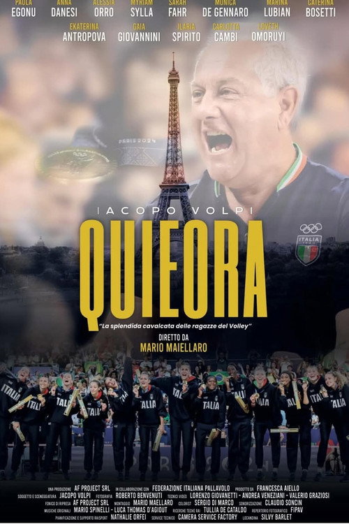Movie poster for QUI e ORA (2024)