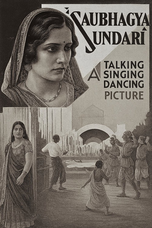 Movie poster for Saubhagya Sundari (1933)
