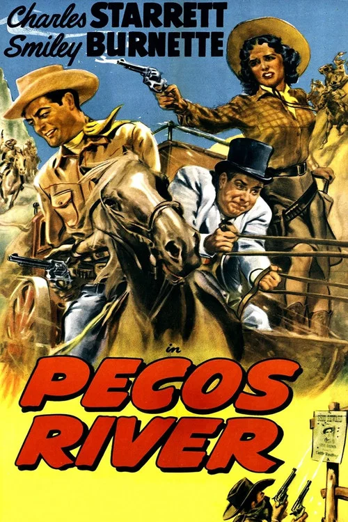 Movie poster for Pecos River (1951)