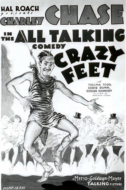 Movie poster for Crazy Feet (1929)