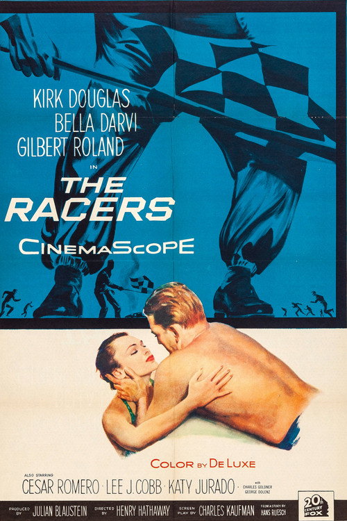 Movie poster for The Racers (1955)