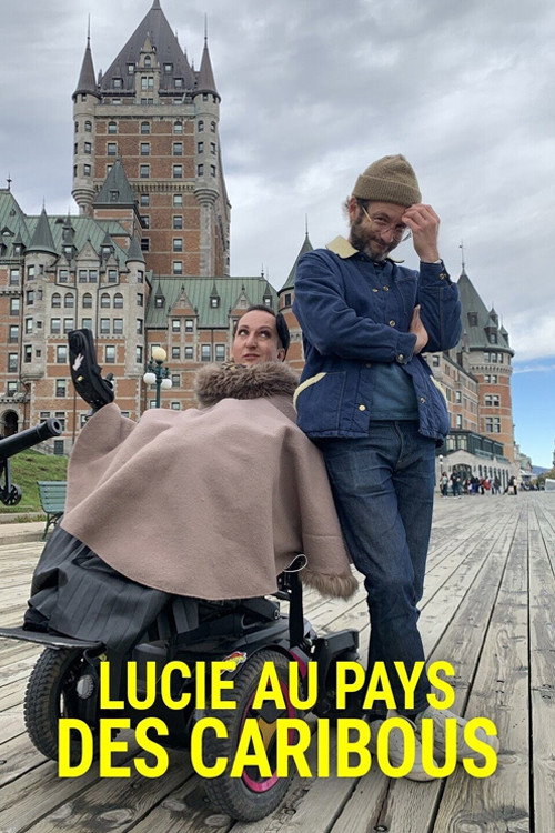 Movie poster for Lucie au pays des caribous (2022)