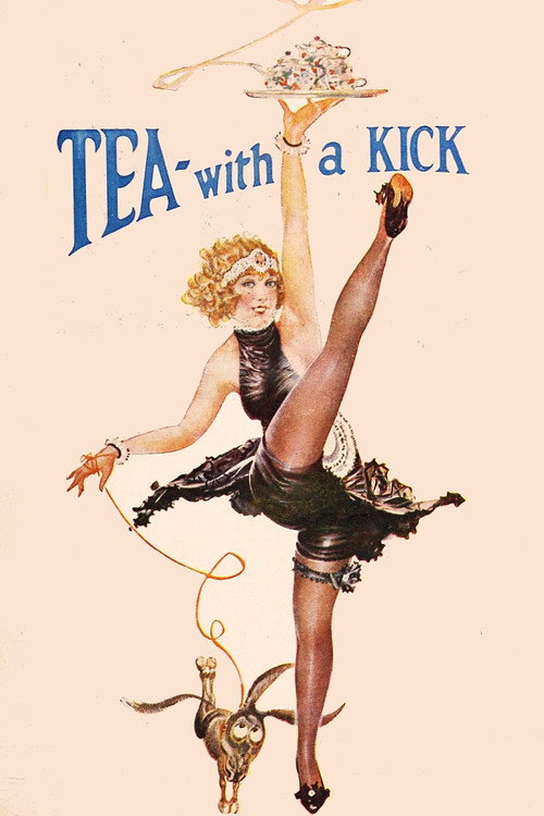 Movie poster for Tea- With a Kick! (1923)