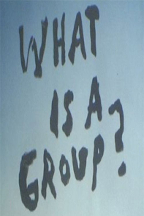 Movie poster for What Is A Group? (2016)