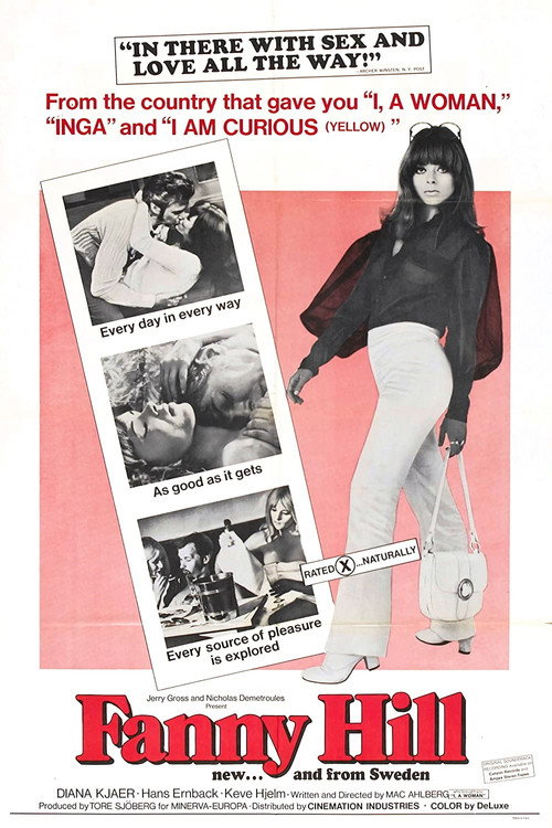 Movie poster for Fanny Hill (1968)