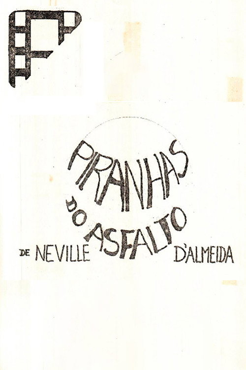 Movie poster for Piranhas no Asfalto (1971)