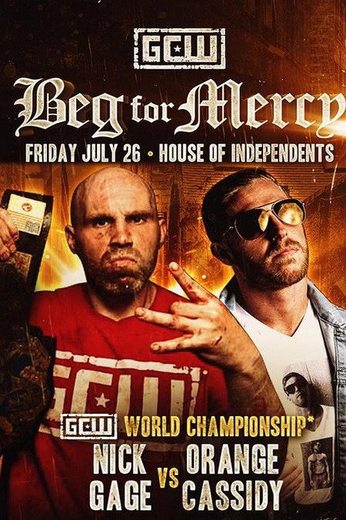 Movie poster for GCW Beg for Mercy (2019)