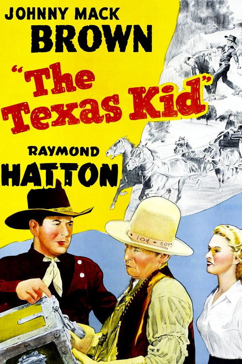 Movie poster for The Texas Kid (1943)