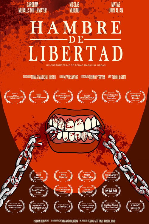 Movie poster for Hunger for Freedom (2020)