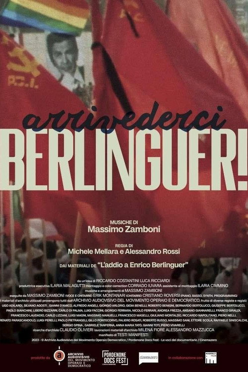 Movie poster for Arrivederci Berlinguer! (2024)