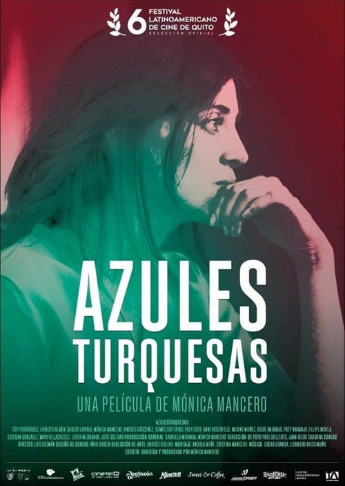 Movie poster for Azules Turquesas (2019)