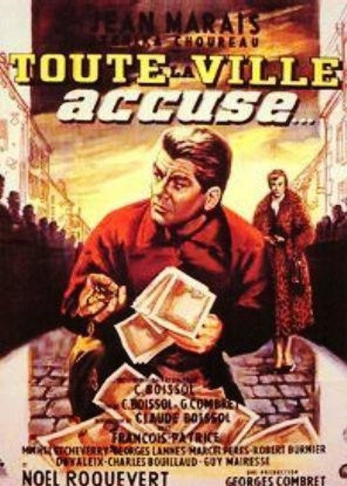 Movie poster for The Whole Town Accuses (1956)