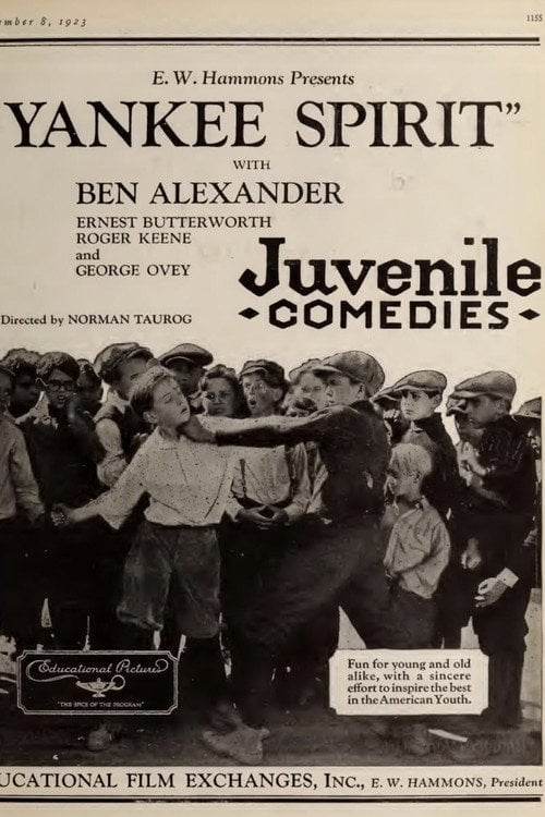 Movie poster for The Yankee Spirit (1923)
