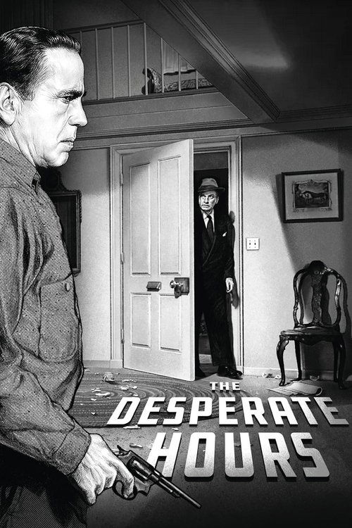 Movie poster for The Desperate Hours (1955)