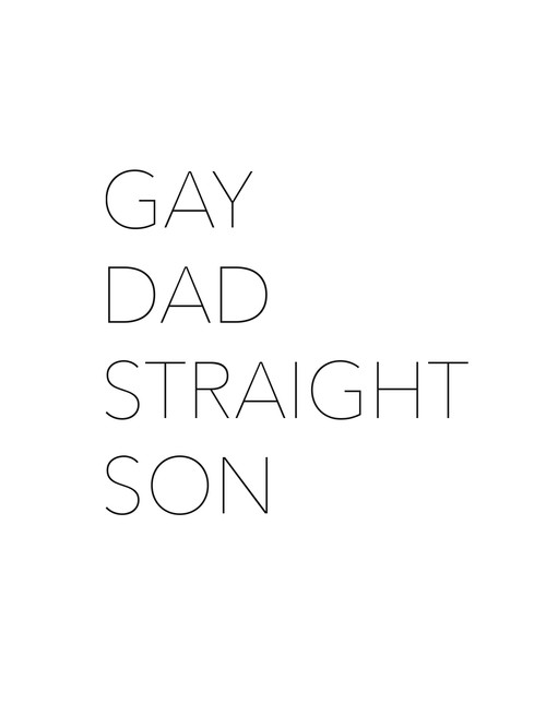 Movie poster for Gay Dad, Straight Son (2011)