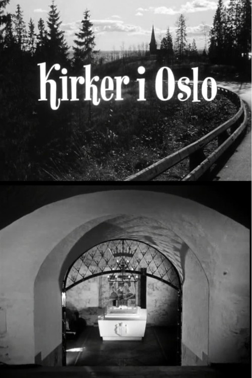 Movie poster for Oslofilm: Kirker i Oslo (1954)