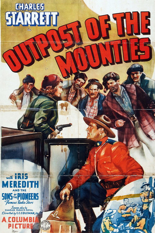 Movie poster for Outpost of the Mounties (1939)