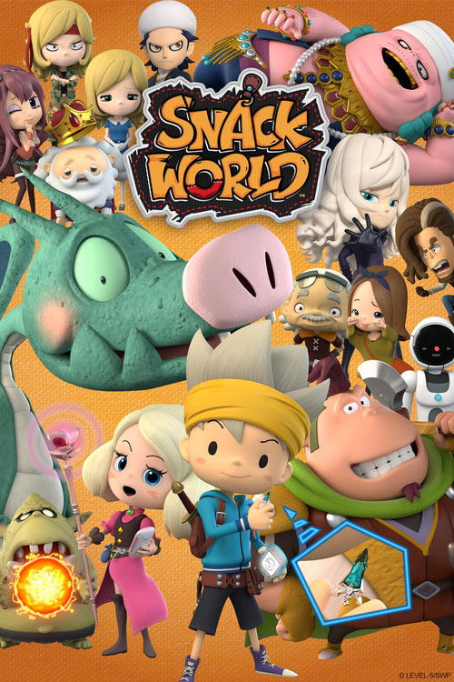 Series poster for Snack World (2017)