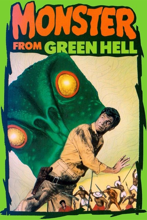 Movie poster for Monster from Green Hell (1957)