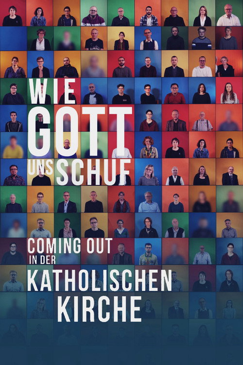 Movie poster for How God Created Us: Coming Out in the Catholic Church (2022)