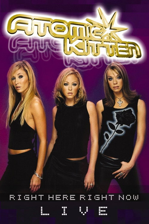 Movie poster for Atomic Kitten: Right Here Right Now (2002)