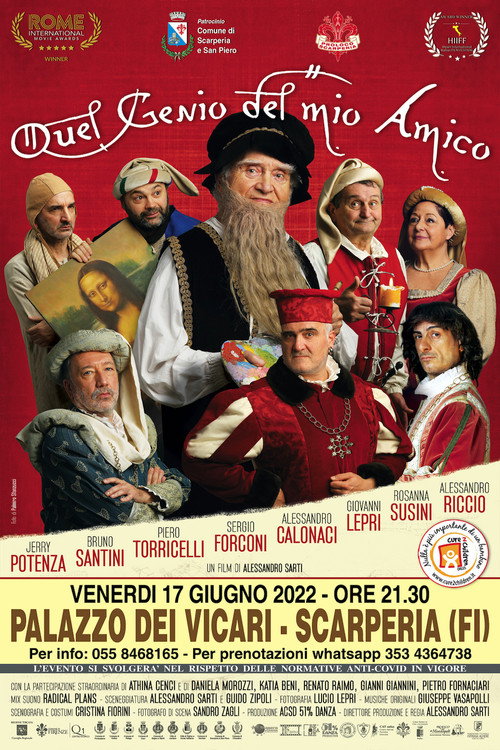 Movie poster for Quel genio del mio amico (2021)