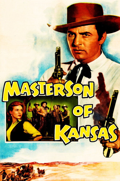 Movie poster for Masterson of Kansas (1954)