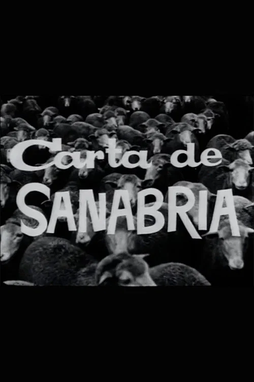 Movie poster for Letter of Sanabria (1955)