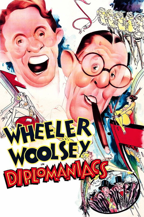 Movie poster for Diplomaniacs (1933)