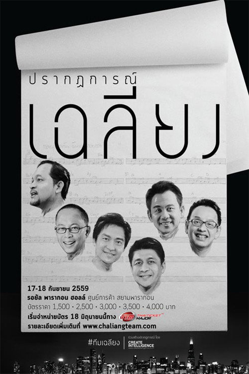Movie poster for คอนเสิร์ต ปรากฏการณ์เฉลียง (2016)