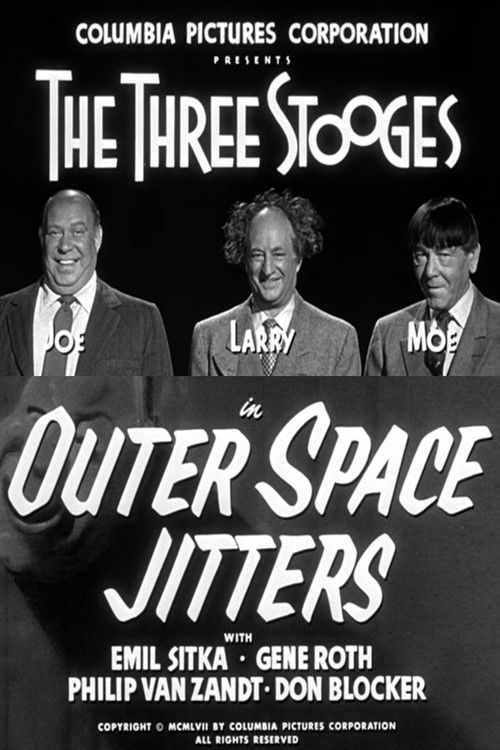 Movie poster for Outer Space Jitters (1957)