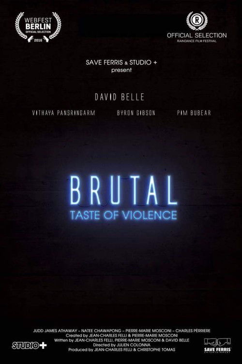 Brutal A Taste of Violence. poster