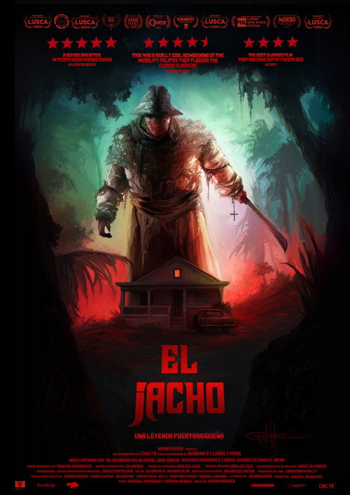 Movie poster for El Jacho: A Puerto Rican Legend (2024)
