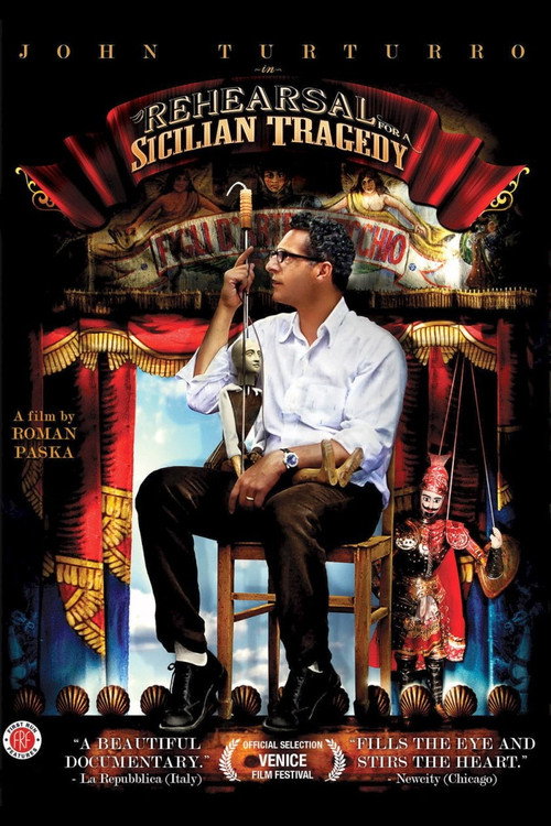Movie poster for Rehearsal for a Sicilian Tragedy (2009)