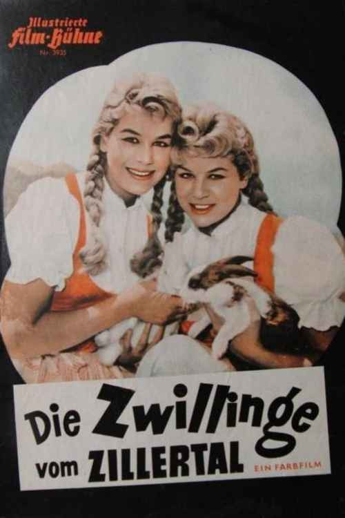 Movie poster for Die Zwillinge vom Zillertal (1957)