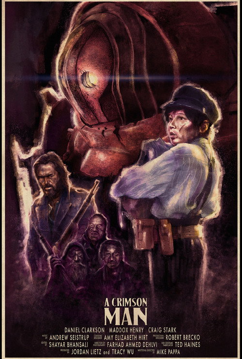 Movie poster for A Crimson Man (2017)