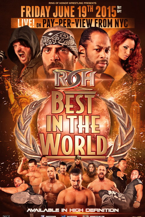 Movie poster for ROH: Best In The World (2015)