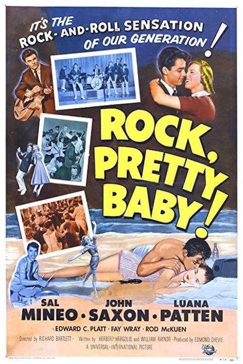 Movie poster for Rock, Pretty Baby (1956)