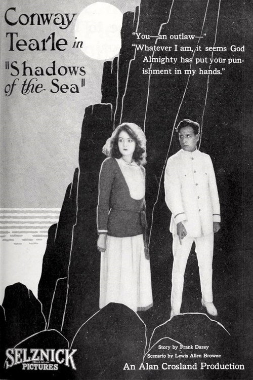 Movie poster for Shadows of the Sea (1922)