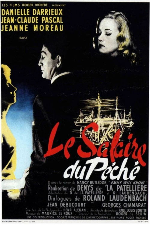 Movie poster for The Wages of Sin (1956)
