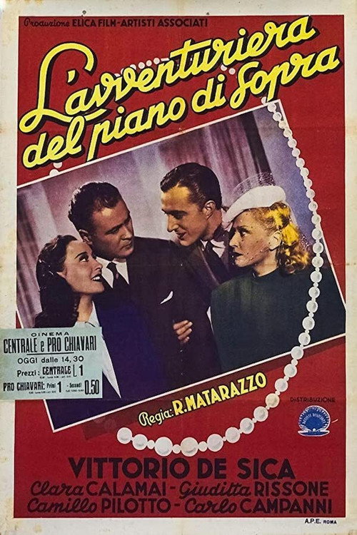 Movie poster for The Adventuress from the Floor Above (1941)