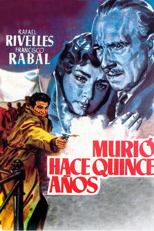 Movie poster for Murió hace quince años (1954)