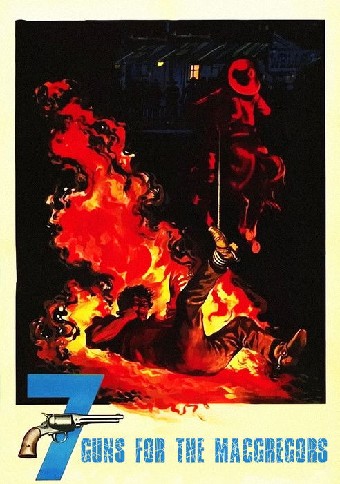 Movie poster for Seven Guns for the MacGregors (1966)