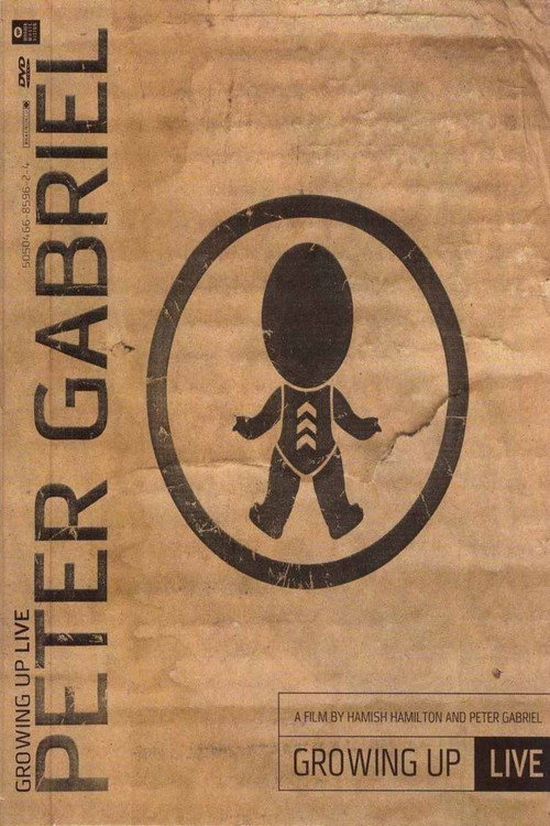 Movie poster for Peter Gabriel: Growing Up Live (2003)