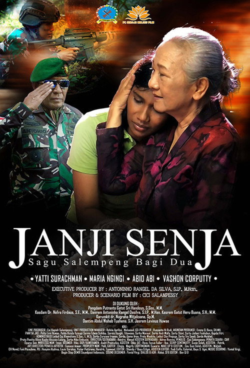 Movie poster for Janji Senja (2025)