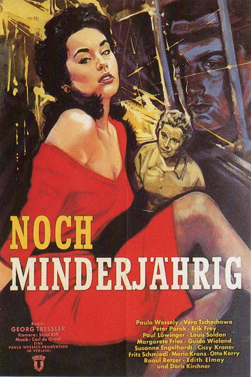 Movie poster for Unter Achtzehn (1957)