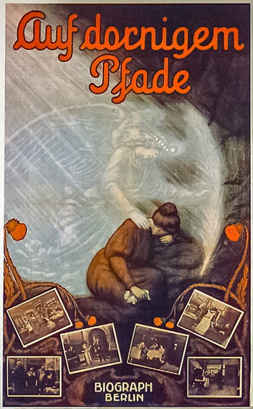 Movie poster for Auf dornigen Pfaden (1912)