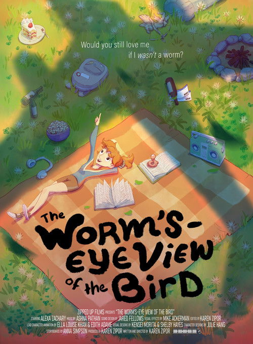 Movie poster for The Worm's-Eye View of the Bird (2026)