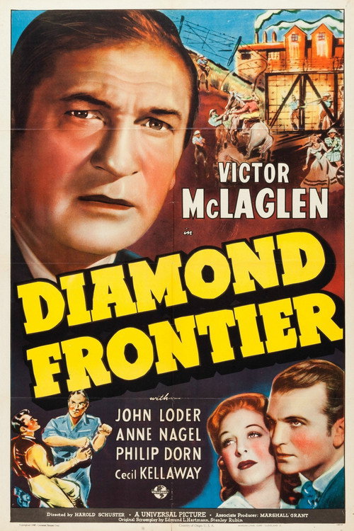 Movie poster for Diamond Frontier (1940)
