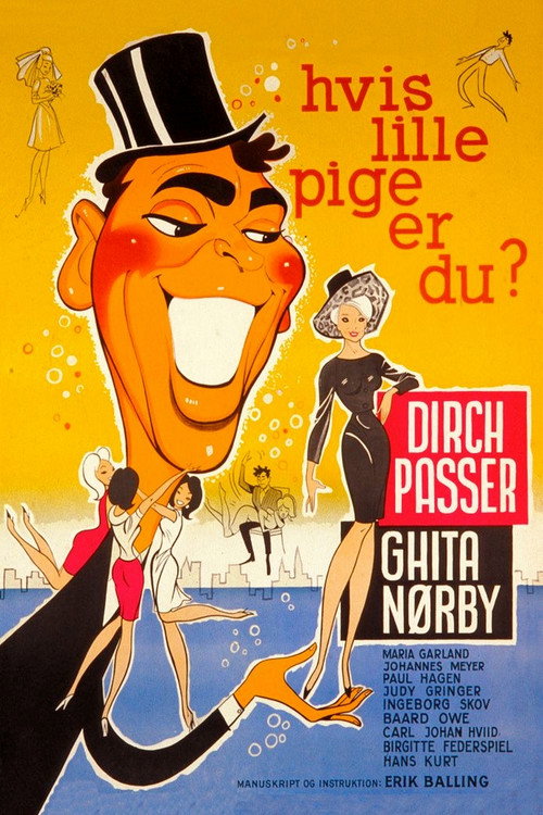 Movie poster for Hvis lille pige er du? (1963)